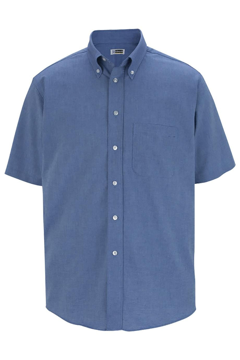 EDWARDS EASY CARE OXFORD SHORT SLEEVE MENS SHIRT