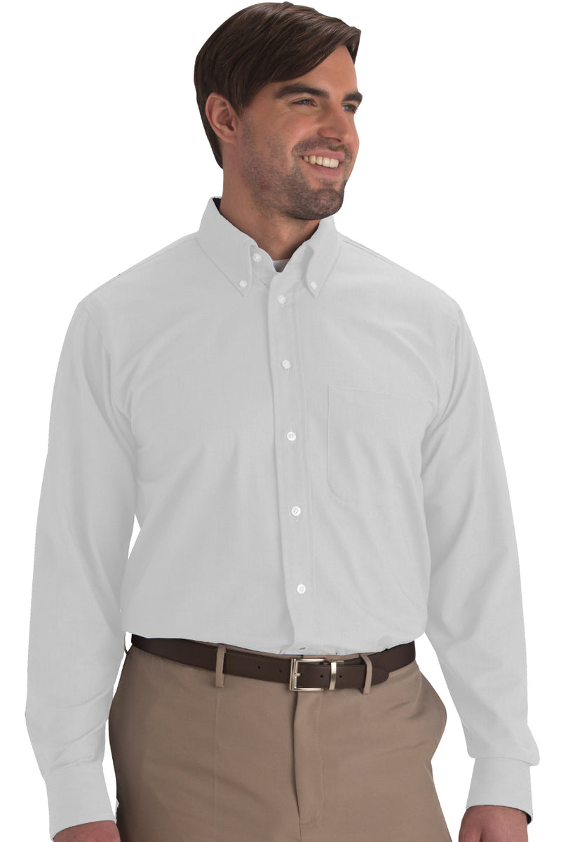 EDWARDS EASY CARE OXFORD LONG SLEEVE MENS SHIRT