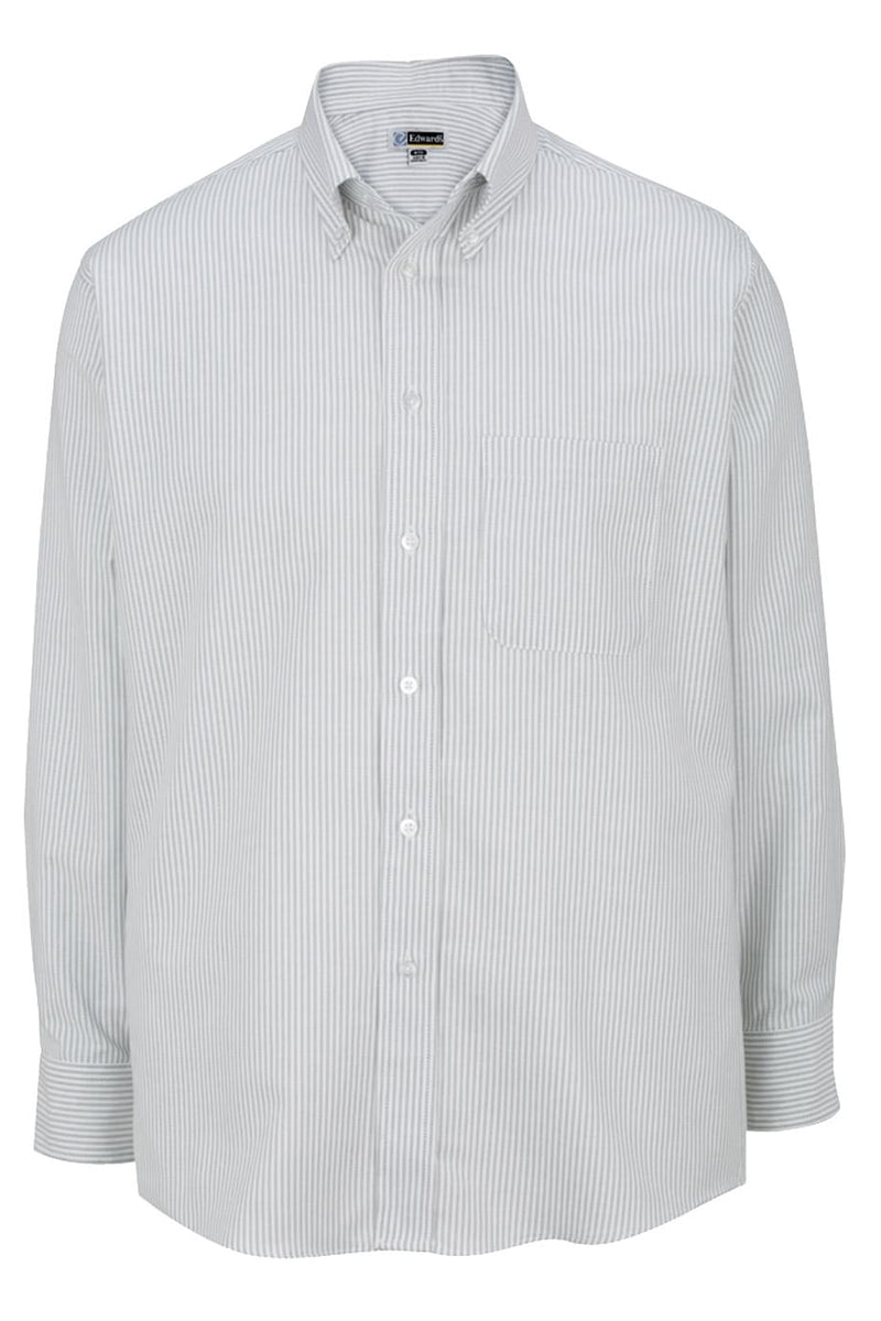 EDWARDS EASY CARE OXFORD LONG SLEEVE MENS SHIRT
