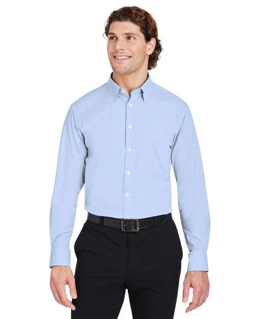 Men's CrownLux Performance® Microstripe Dress Shirt