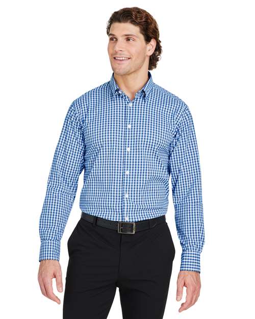 Men's CrownLux Performance® Gingham Dress Shirt
