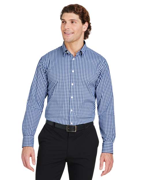 Men's CrownLux Performance® Gingham Dress Shirt