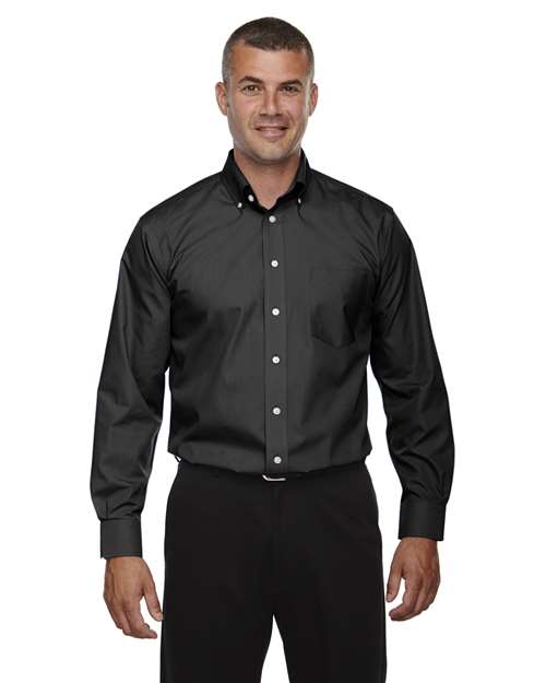 Men's Tall Crown Collection® Broadcloth Woven Dress Shirt