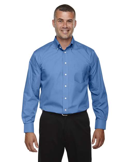 Men's Tall Crown Collection® Broadcloth Woven Dress Shirt