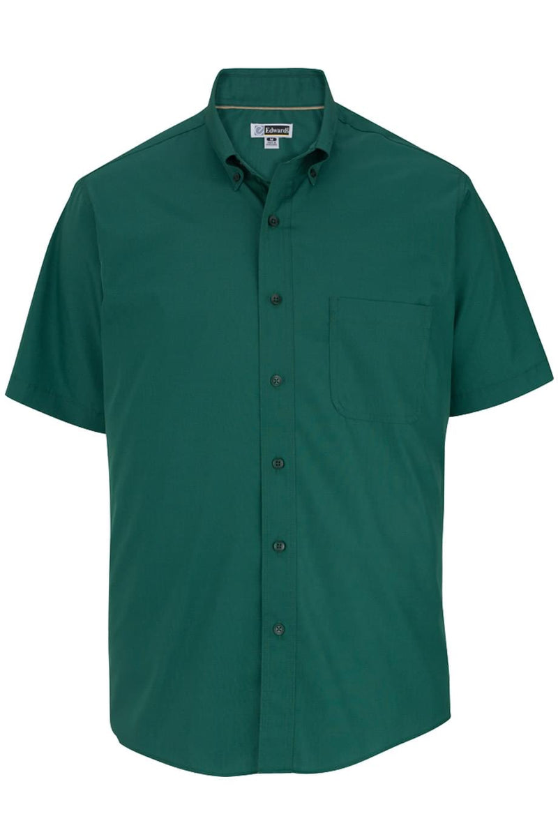 EDWARDS LIGHTWEIGHT POPLIN SHORT SLEEVE MENS SHIRT