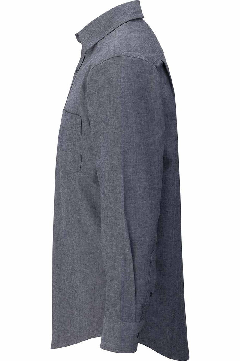EDWARDS CHAMBRAY LONG SLEEVE MENS SHIRT
