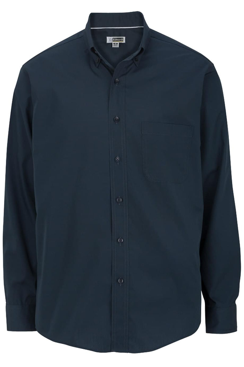 EDWARDS LIGHTWEIGHT POPLIN LONG SLEEVE MENS SHIRT