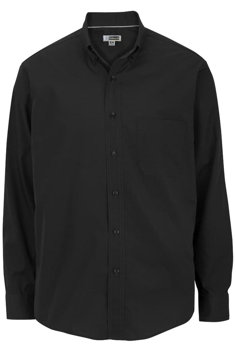 EDWARDS LIGHTWEIGHT POPLIN LONG SLEEVE MENS SHIRT