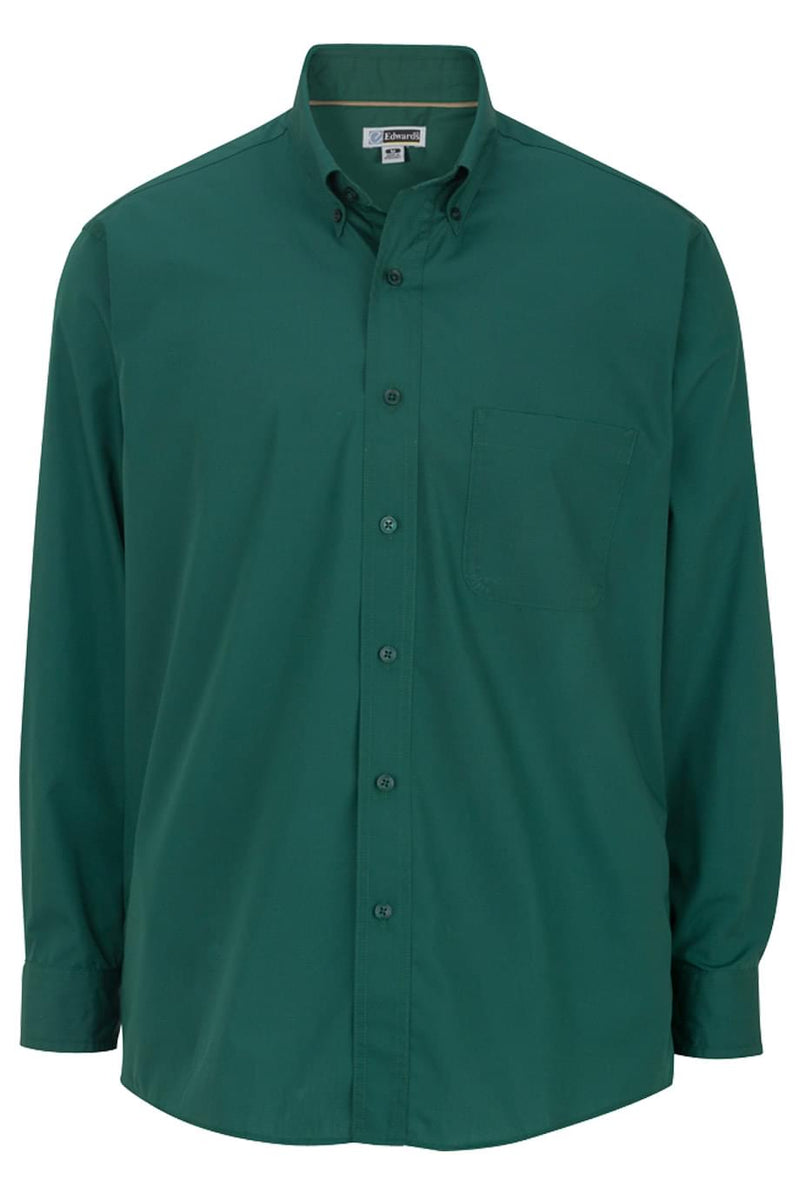 EDWARDS LIGHTWEIGHT POPLIN LONG SLEEVE MENS SHIRT