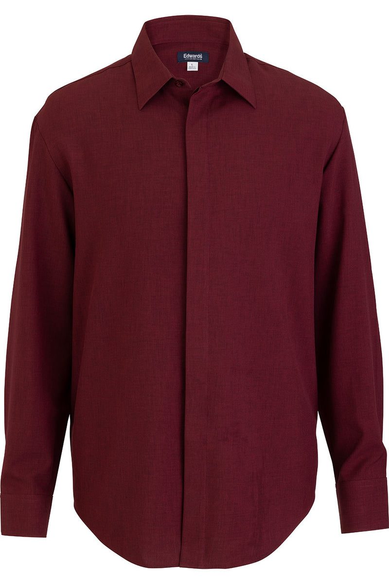 EDWARDS FLEXBATISTE CAFE LONG SLEEVE MENS SHIRT
