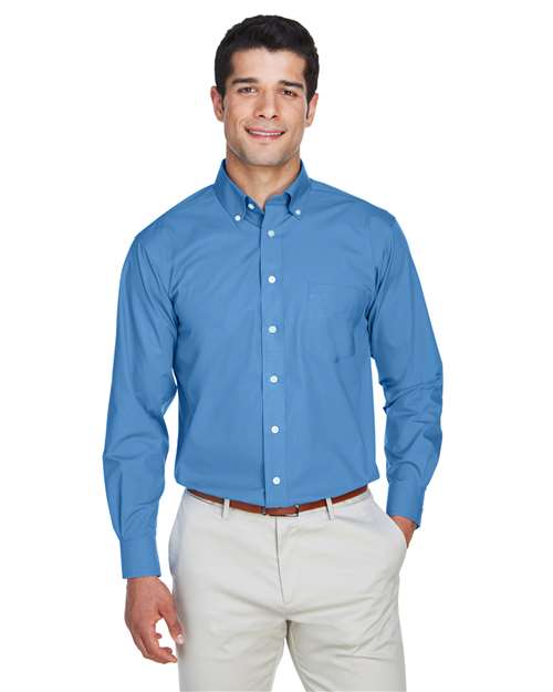 Men's Crown Collection® Broadcloth Woven Dress Shirt