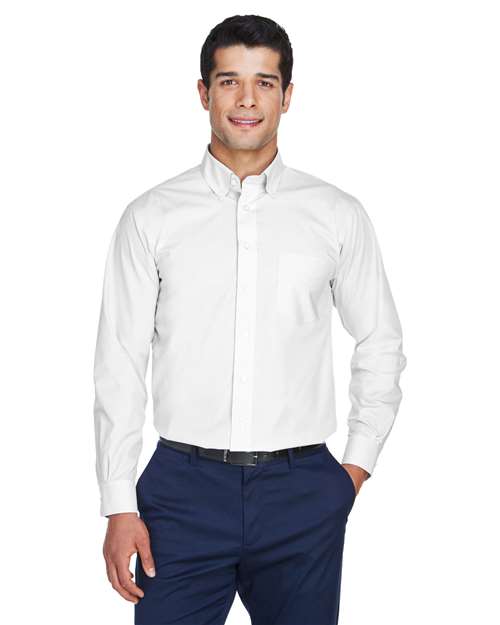 Men's Crown Collection® Broadcloth Woven Dress Shirt