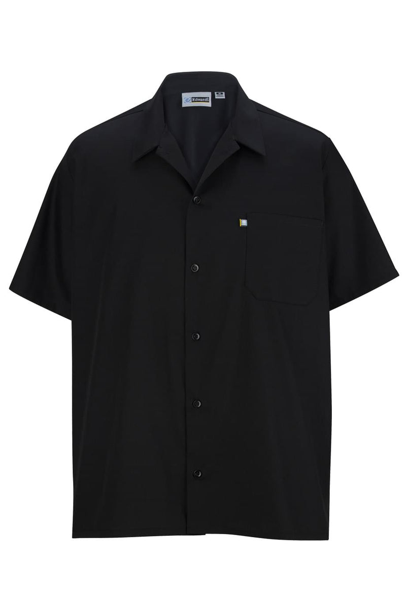 EDWARDS BUTTON FRONT SHIRT WITH MESH BACK