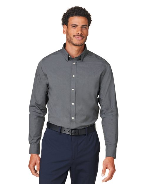 Men's CrownLux Performance® Spencer Poplin Dress Shirt
