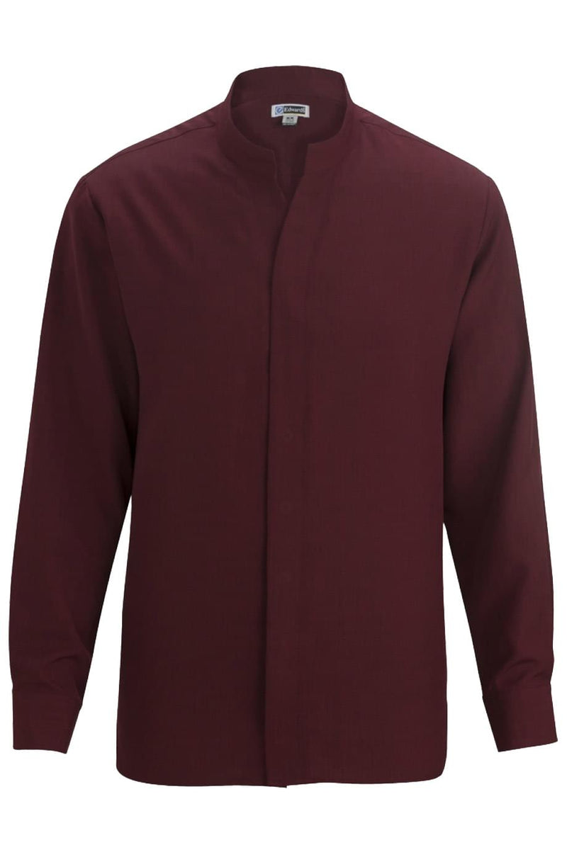 EDWARDS MENS STAND-UP COLLAR SHIRT