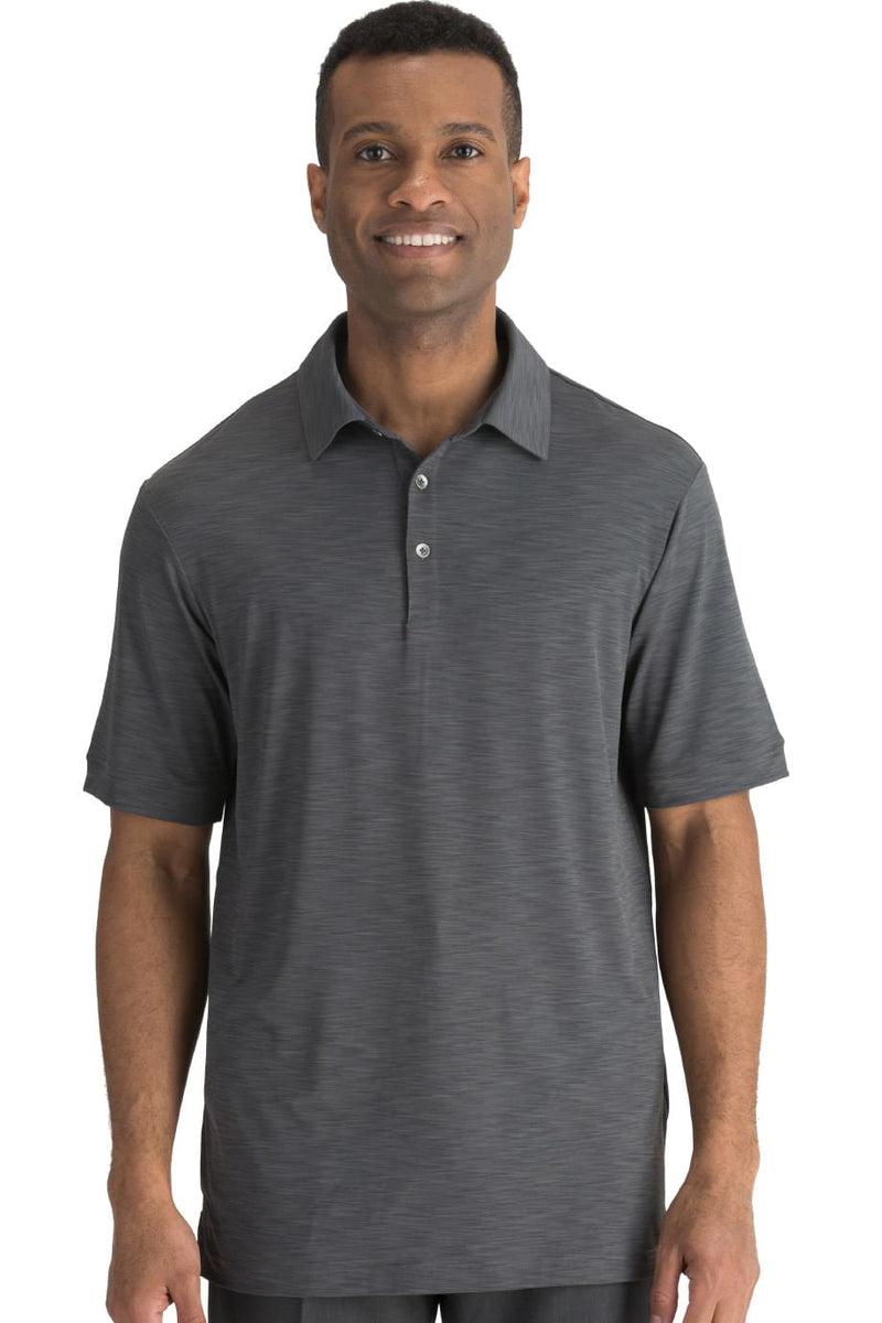 EDWARDS OPTICAL HEATHER MENS POLO