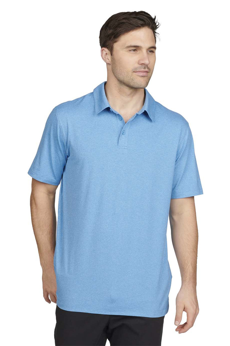 EDWARDS POINT GREY MENS POLO