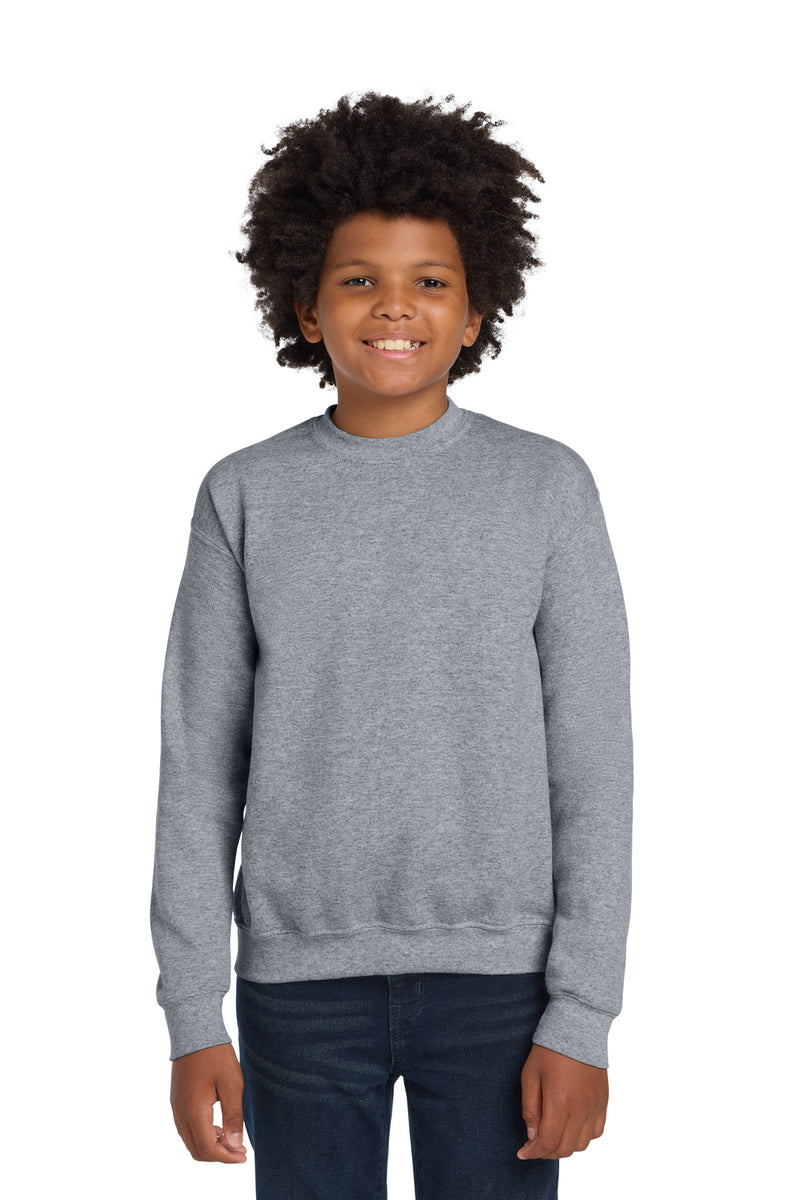 Gildan ®  Youth Heavy Blend™ Crewneck Sweatshirt.  18000B