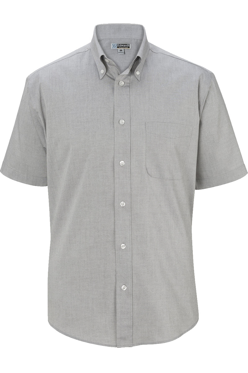 EDWARDS PINPOINT OXFORD SHORT SLEEVE MENS SHIRT