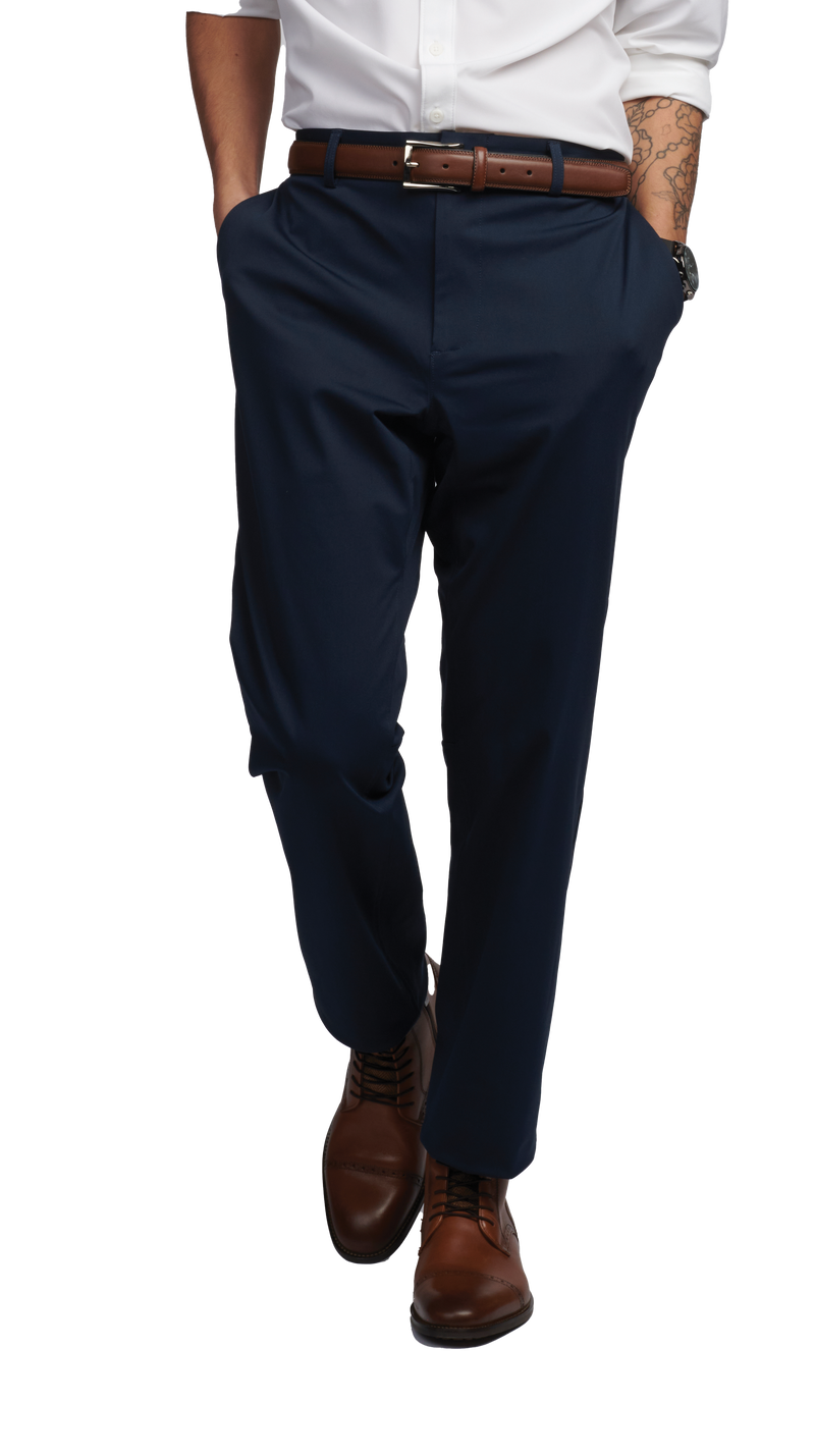 EDWARDS POINT GREY MENS DRESS PANT