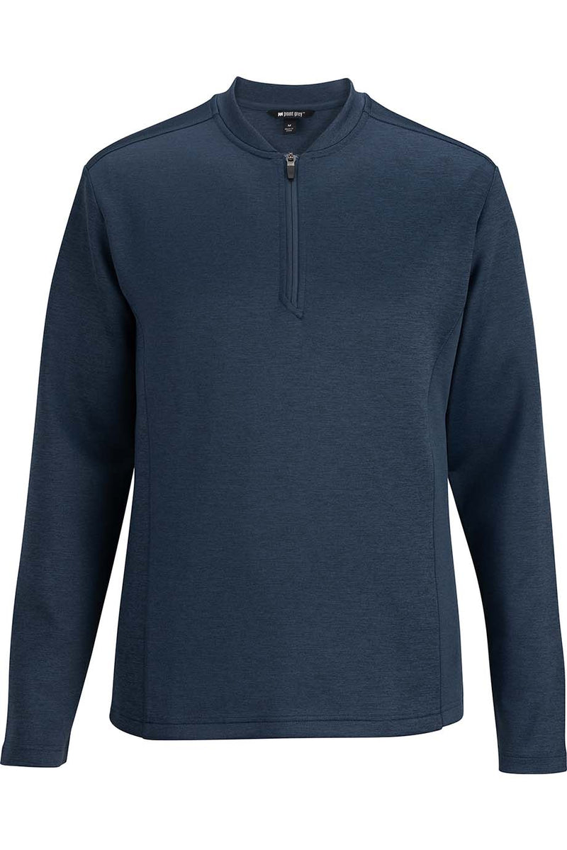 EDWARDS POINT GREY MENS QUARTER ZIP