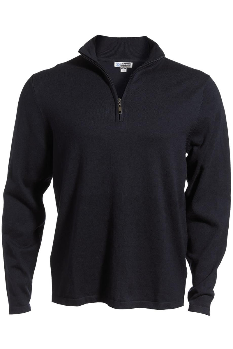 EDWARDS TRI BLEND UNISEX 1/4 ZIP SWEATER