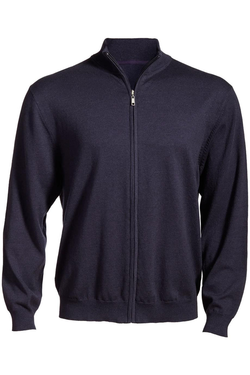 EDWARDS TRI BLEND UNISEX FULL ZIP CARDIGAN