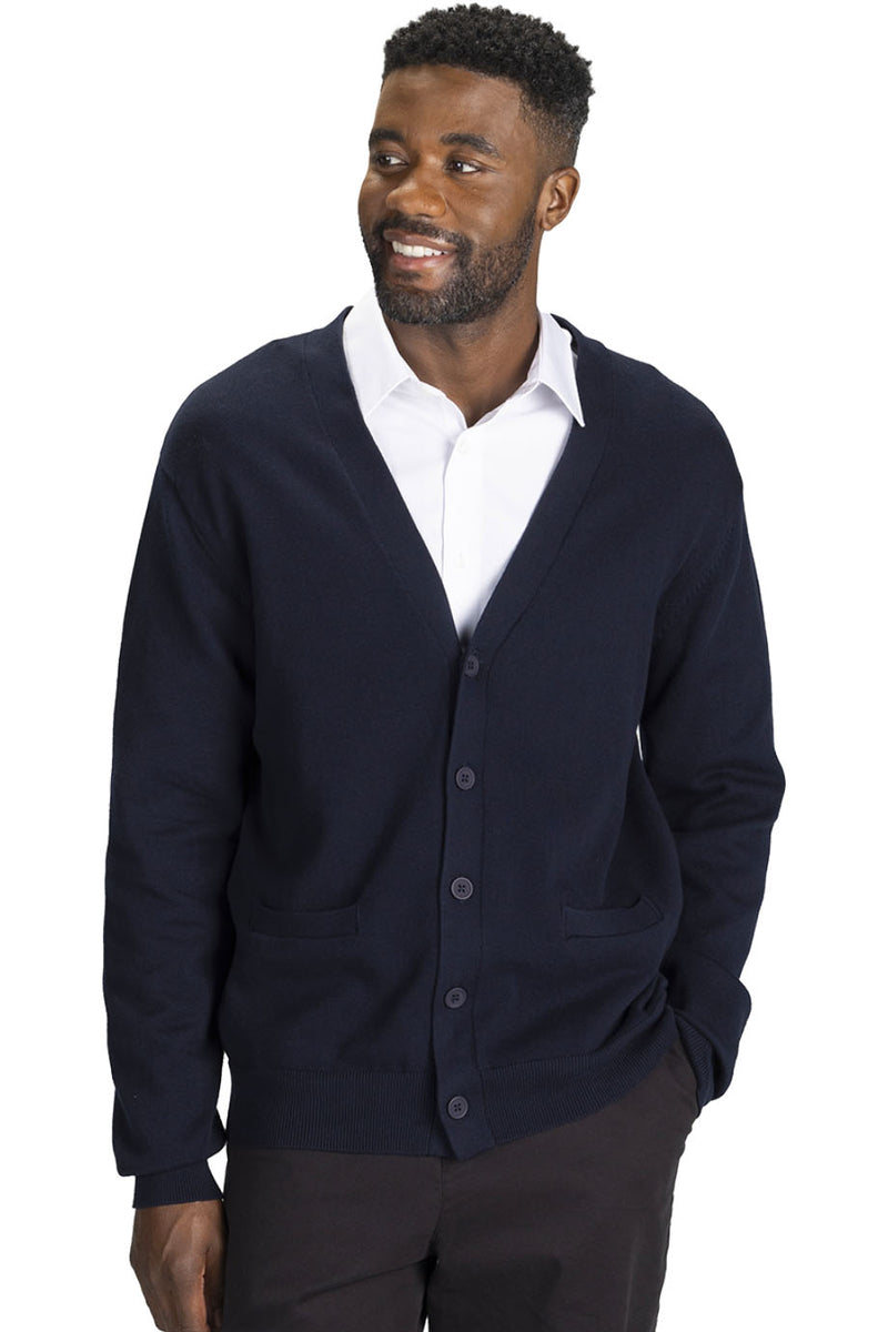 EDWARDS COTTON BLEND UNISEX CARDIGAN