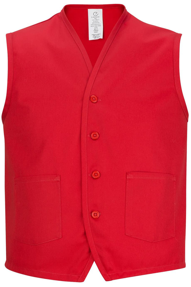 EDWARDS APRON VEST WITH WAIST POCKETS