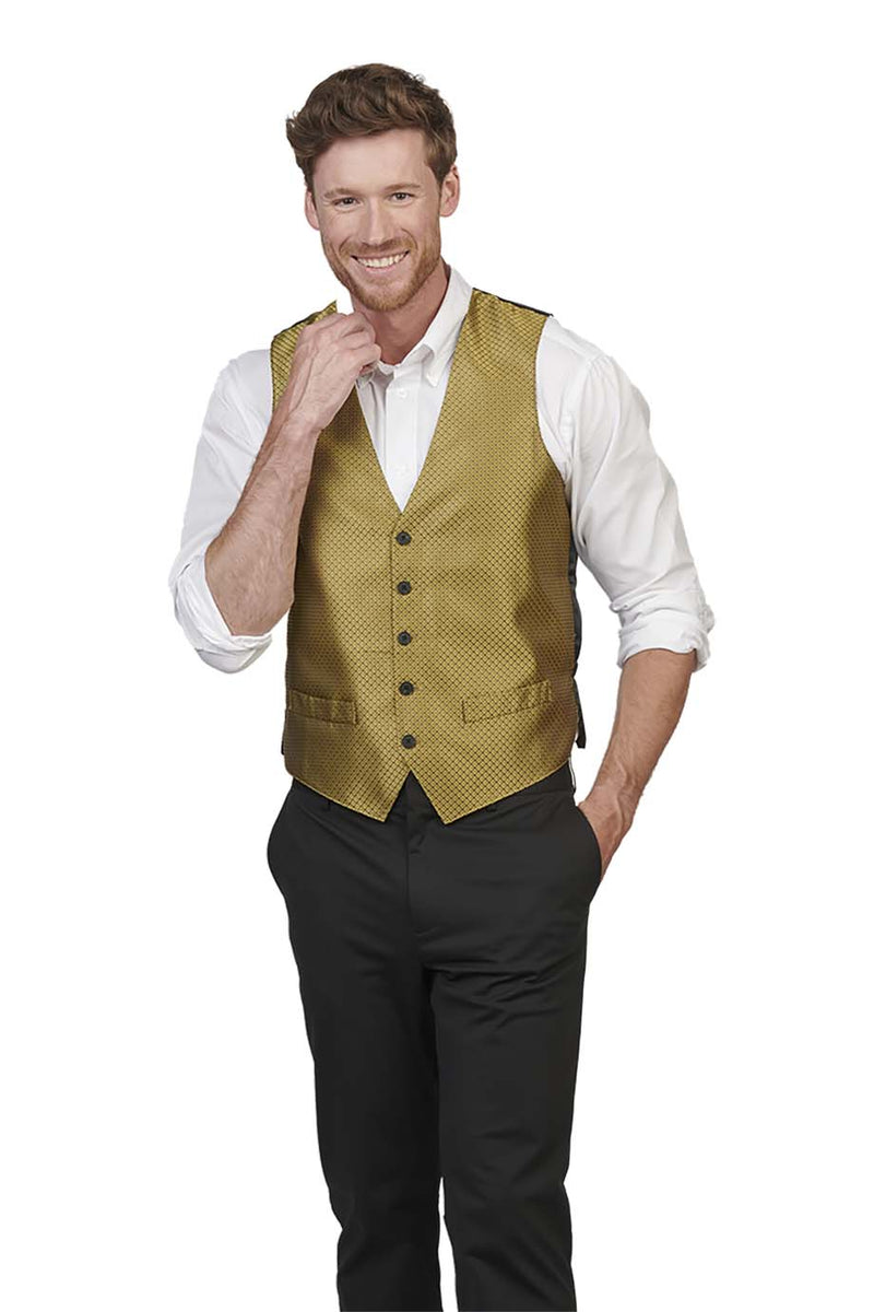 EDWARDS BROCADE MENS VEST