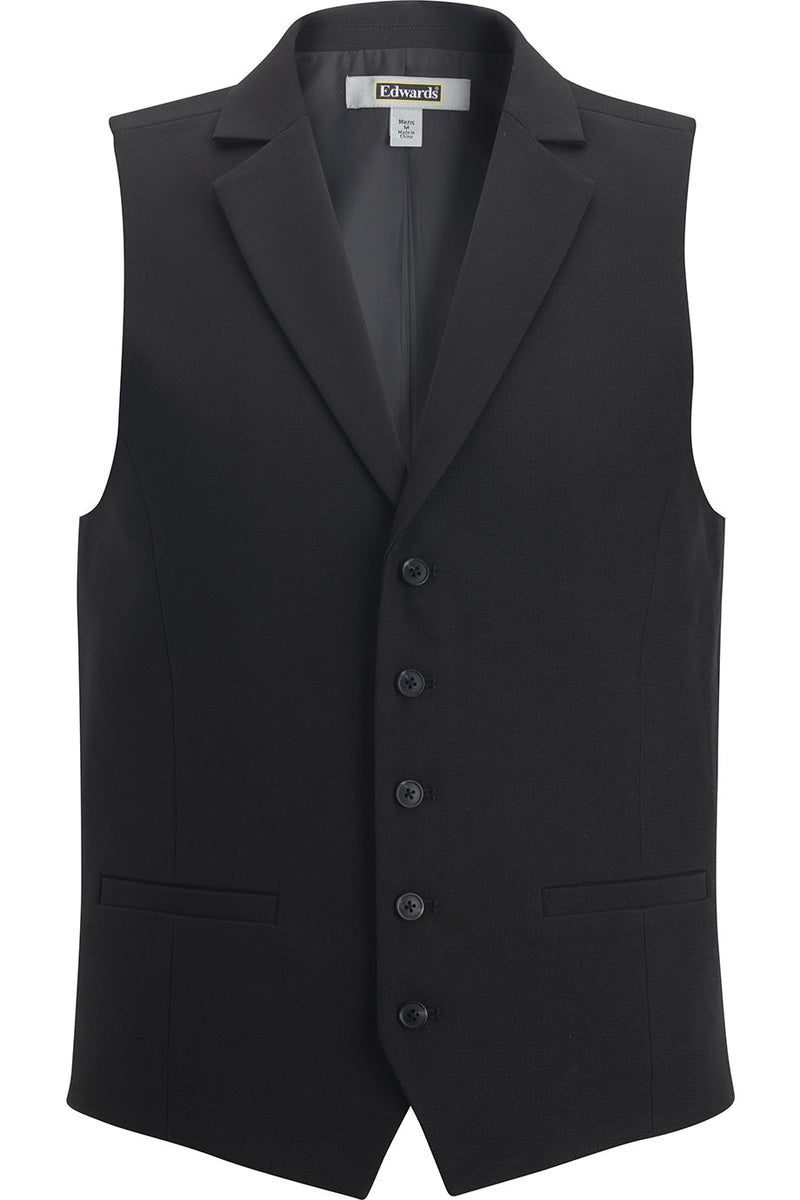 EDWARDS MENS DRESS LAPEL VEST