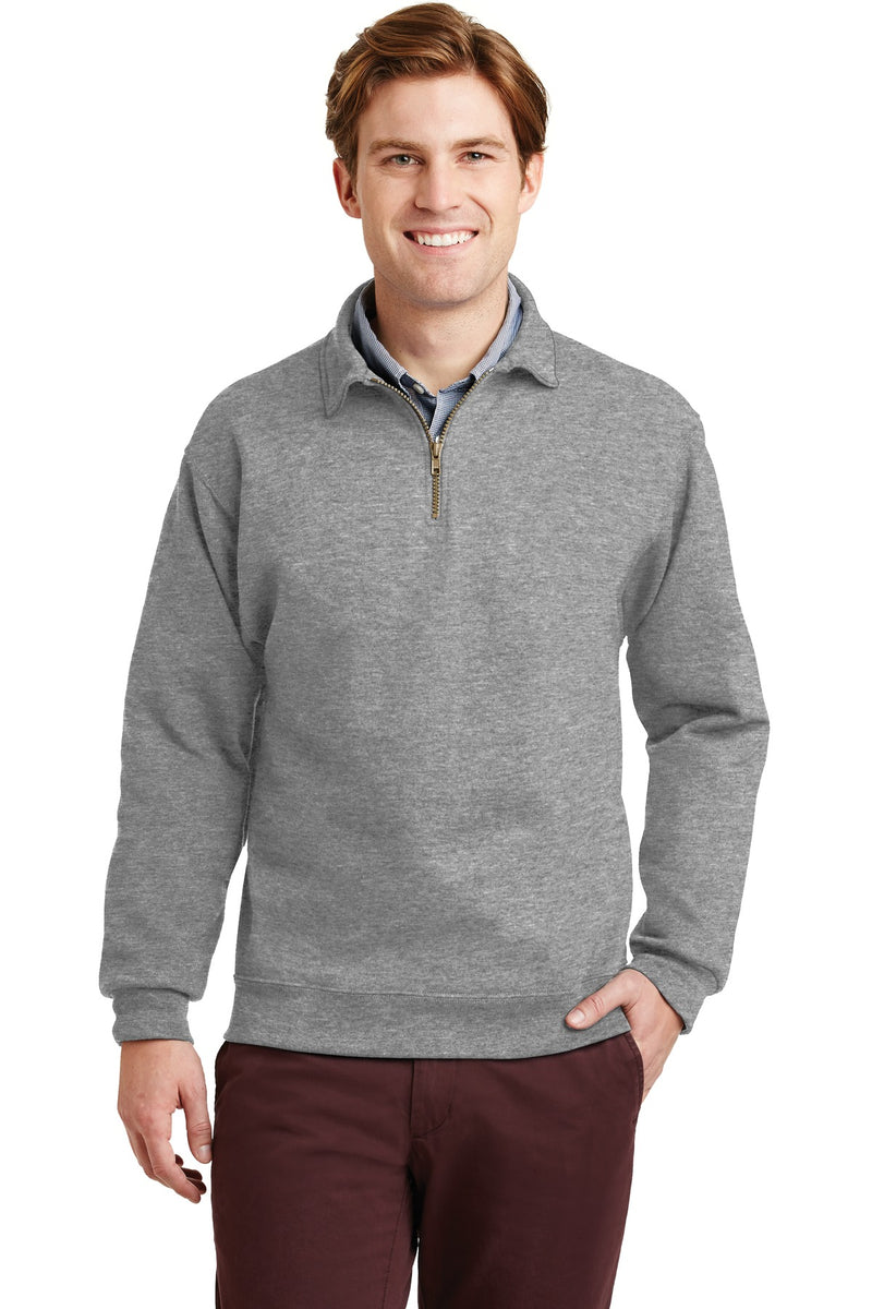Jerzees ®  Super Sweats ®  NuBlend ®  - 1/4-Zip Sweatshirt with Cadet Collar.  4528M