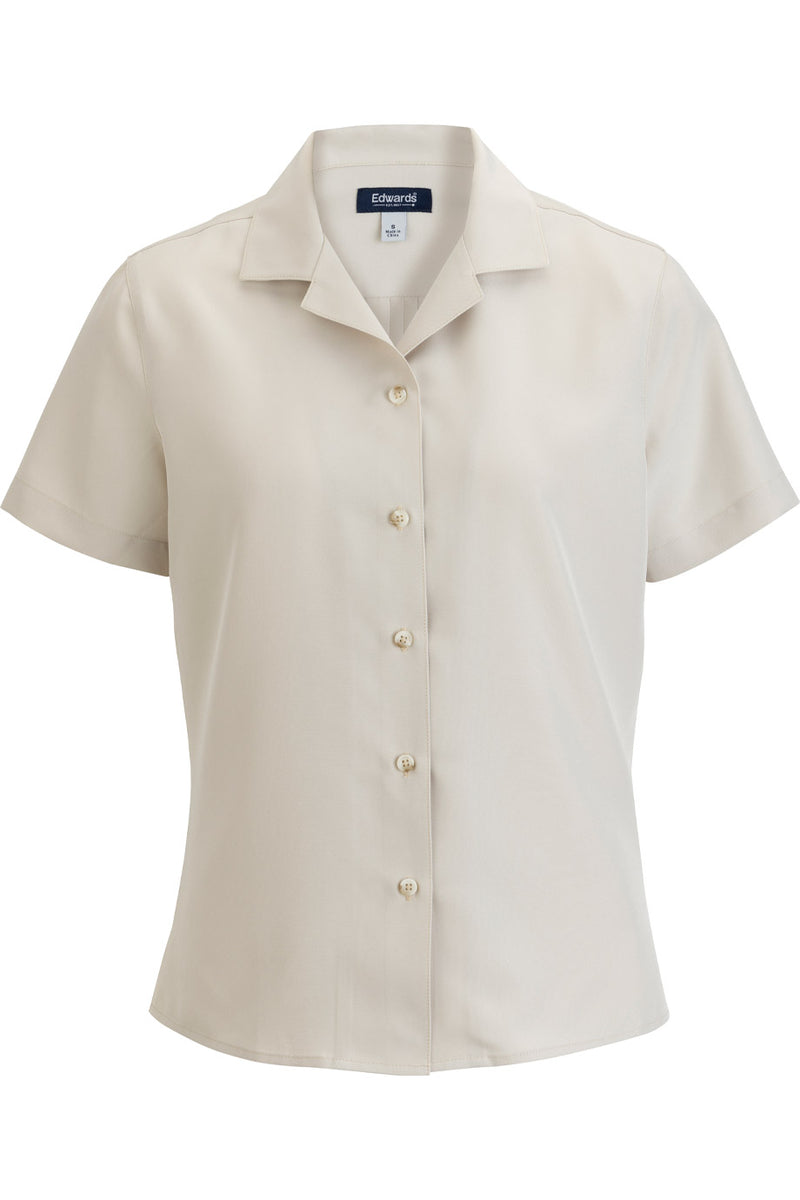 EDWARDS CAMP COLLAR LADIES BLOUSE