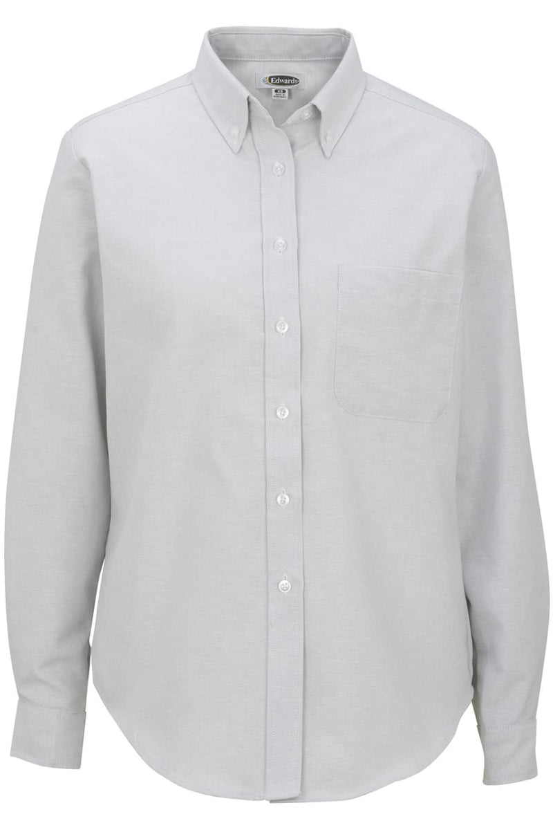 EDWARDS EASY CARE OXFORD LONG SLEEVE LADIES SHIRT