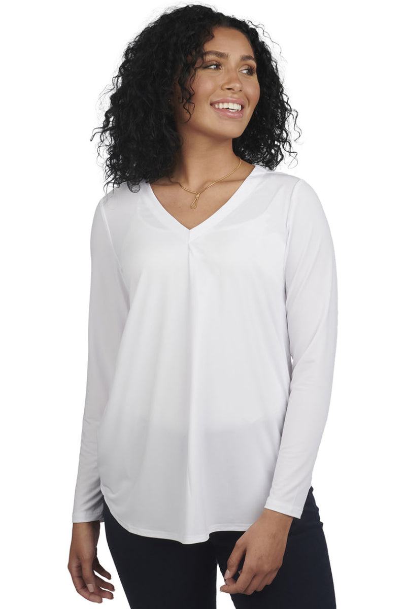 EDWARDS SOFT PLEATED LADIES BLOUSE