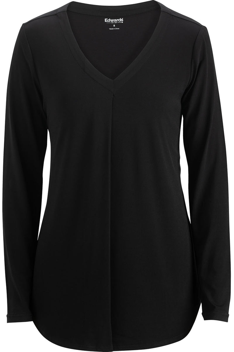 EDWARDS SOFT PLEATED LADIES BLOUSE