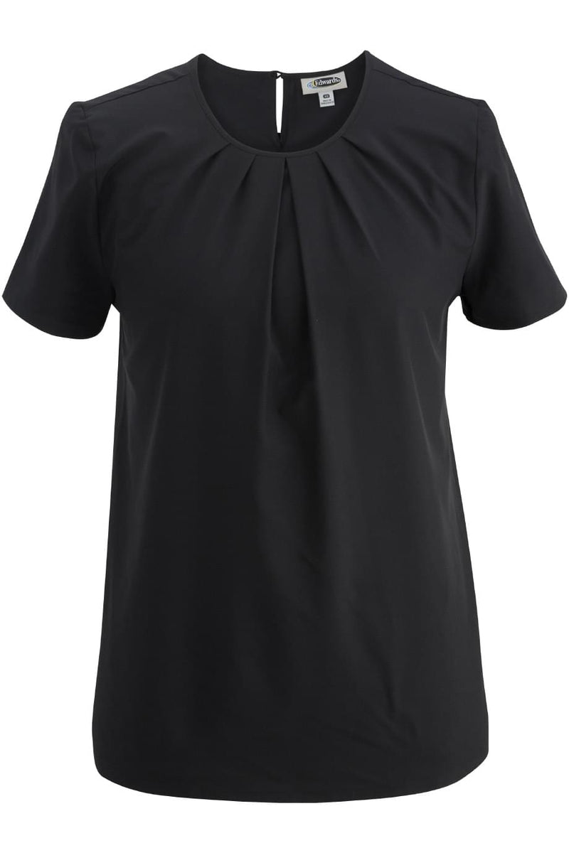 EDWARDS JEWEL NECK LADIES BLOUSE