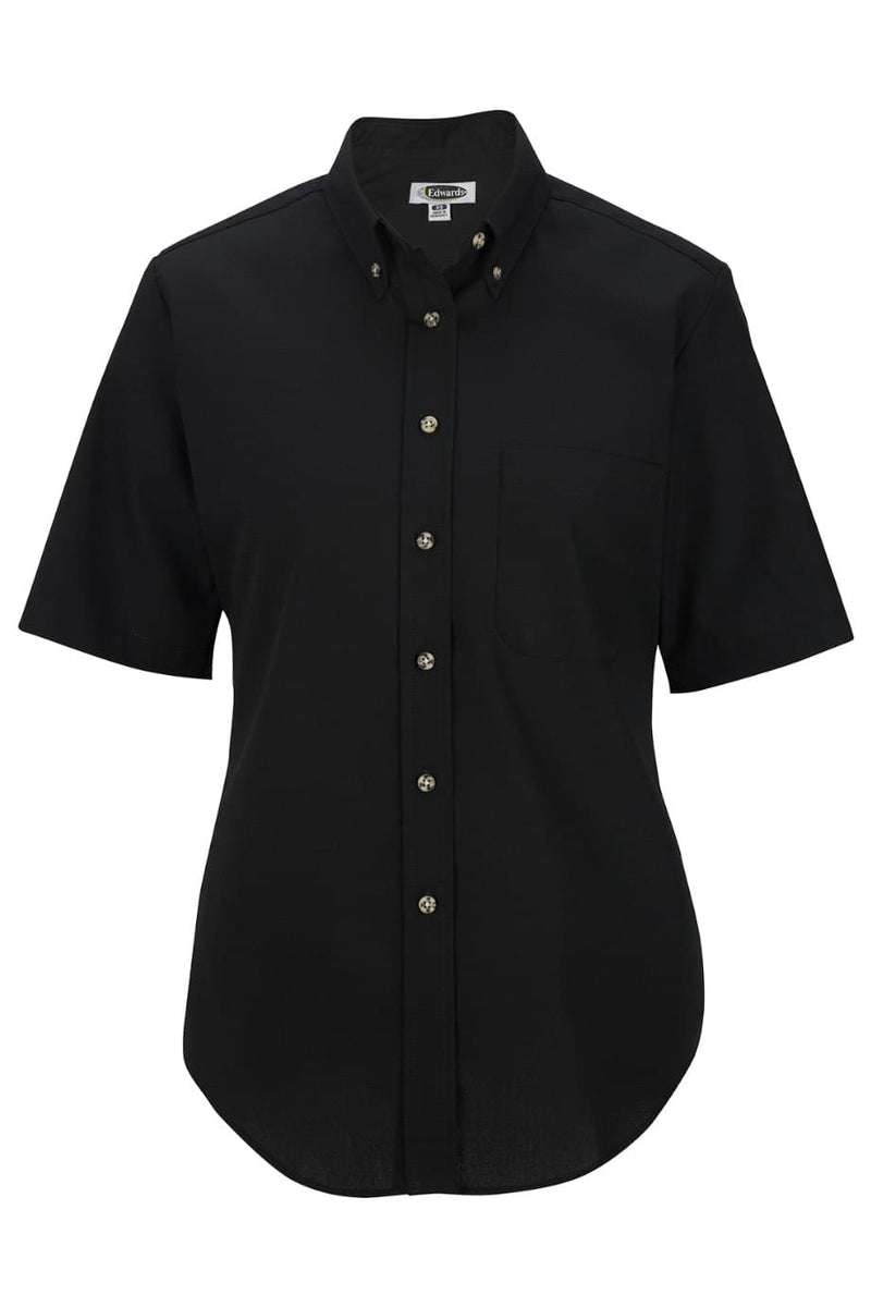 EDWARDS EASY CARE POPLIN SHORT SLEEVE LADIES SHIRT