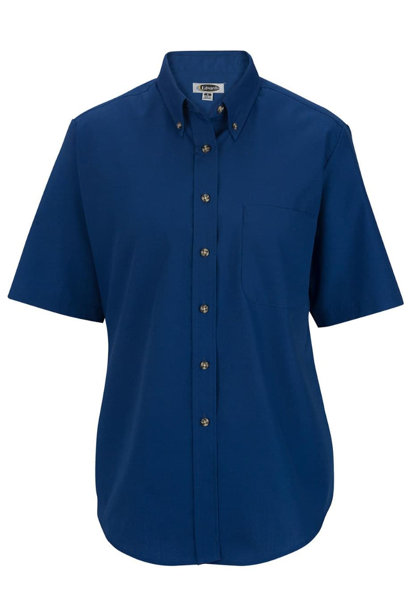 EDWARDS EASY CARE POPLIN SHORT SLEEVE LADIES SHIRT