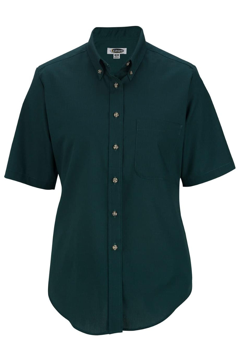 EDWARDS EASY CARE POPLIN SHORT SLEEVE LADIES SHIRT