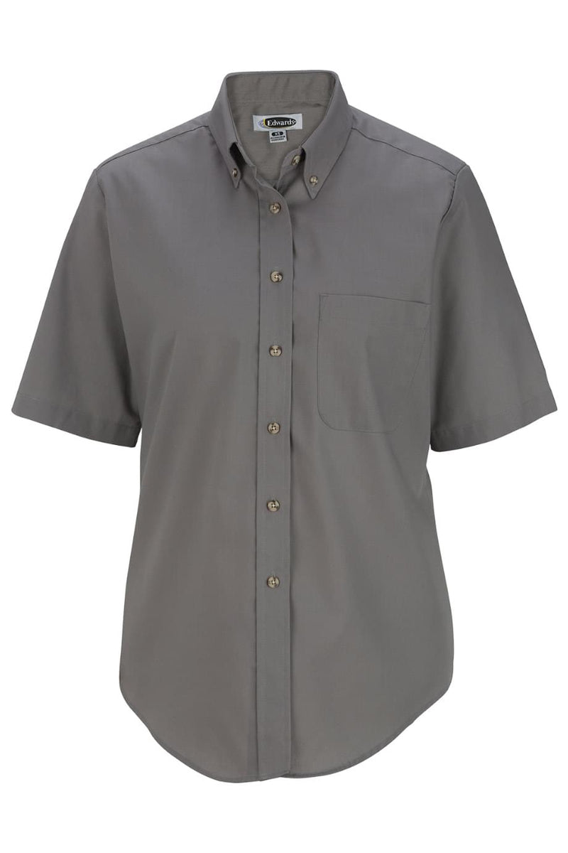 EDWARDS EASY CARE POPLIN SHORT SLEEVE LADIES SHIRT