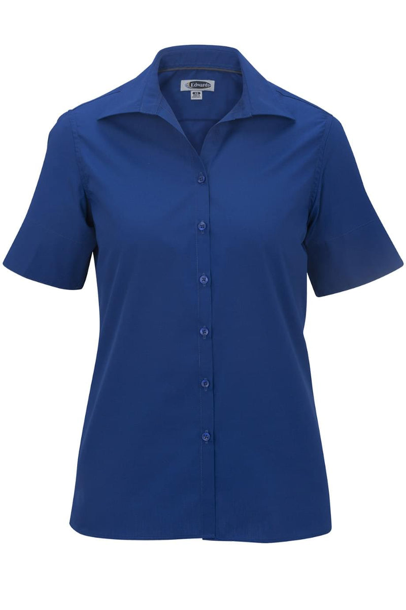 EDWARDS LIGHTWEIGHT POPLIN SHORT SLEEVE LADIES SHIRT