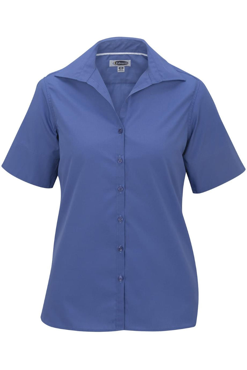 EDWARDS LIGHTWEIGHT POPLIN SHORT SLEEVE LADIES SHIRT