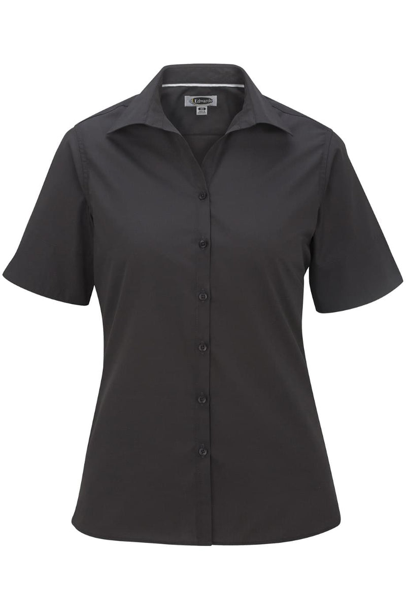 EDWARDS LIGHTWEIGHT POPLIN SHORT SLEEVE LADIES SHIRT