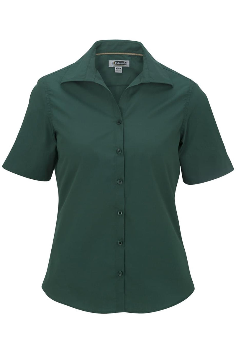 EDWARDS LIGHTWEIGHT POPLIN SHORT SLEEVE LADIES SHIRT