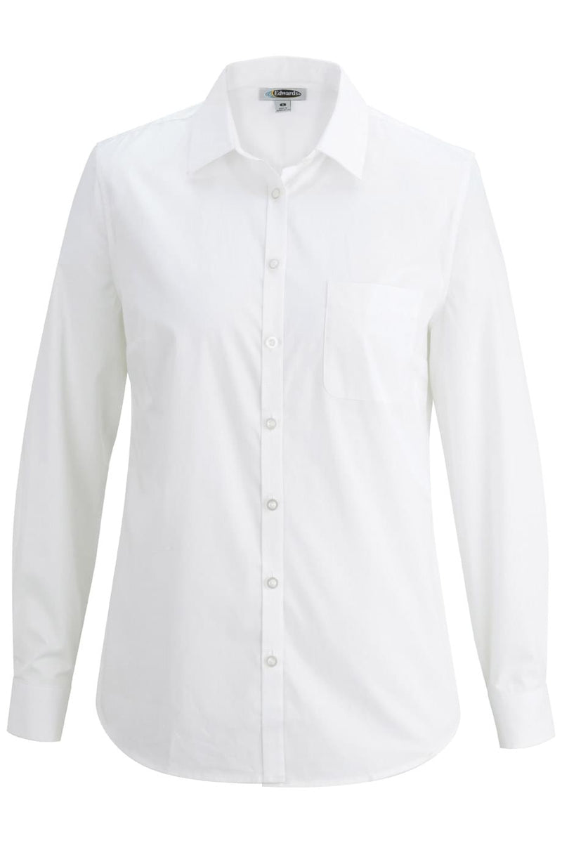 EDWARDS COMFORT STRETCH LONG SLEEVE LADIES SHIRT