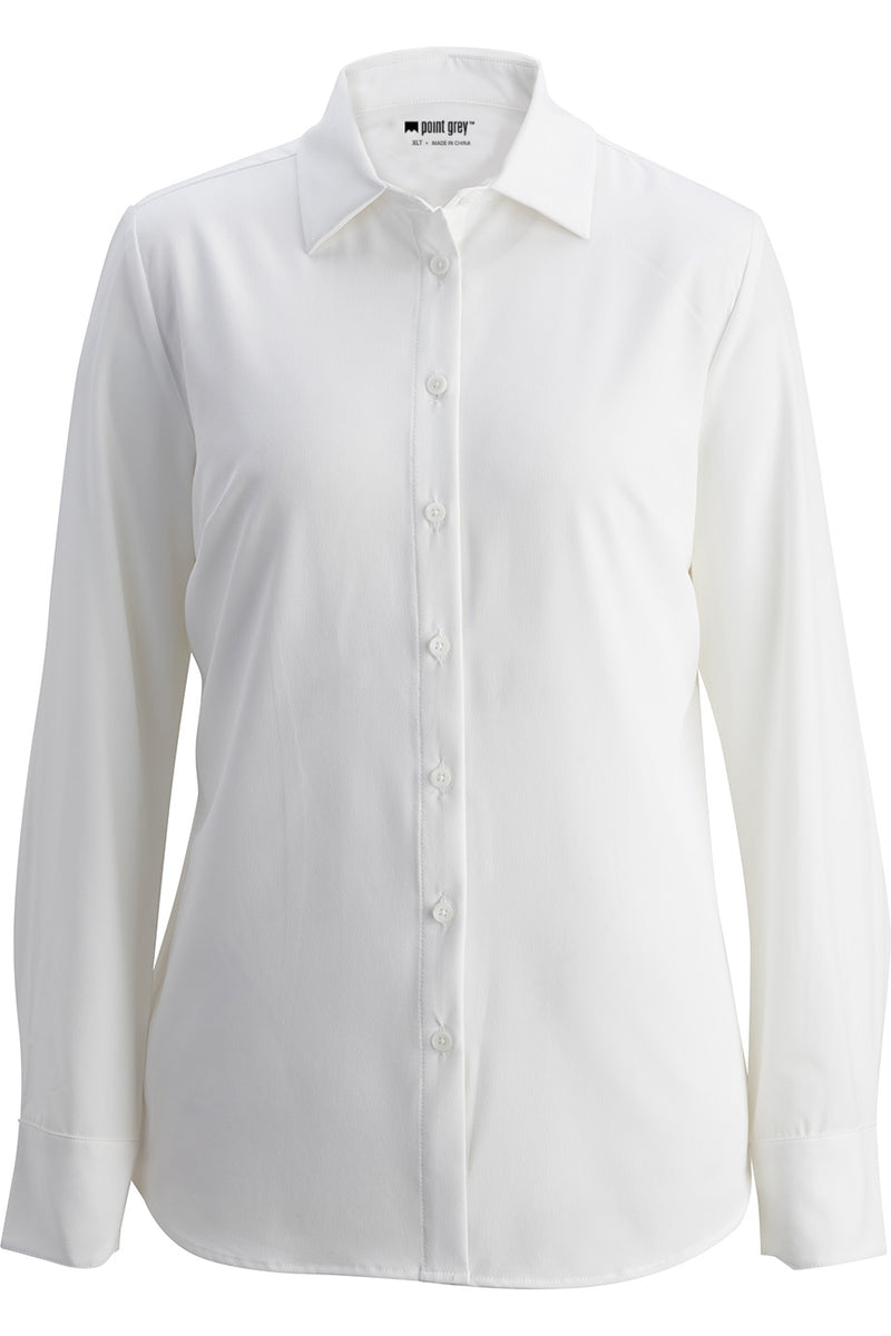 EDWARDS POINT GREY LADIES BLOUSE