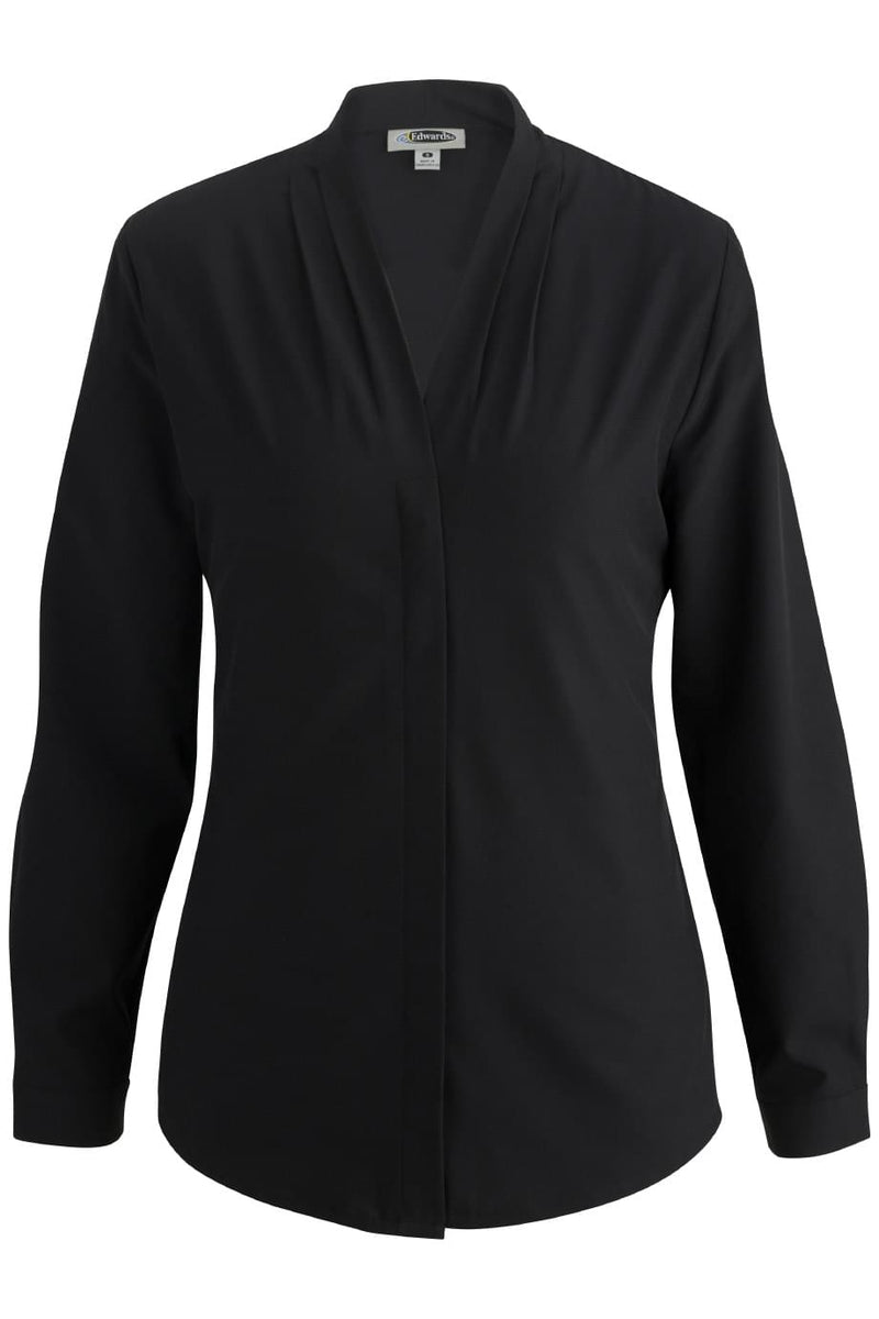 EDWARDS V NECK LADIES BLOUSE