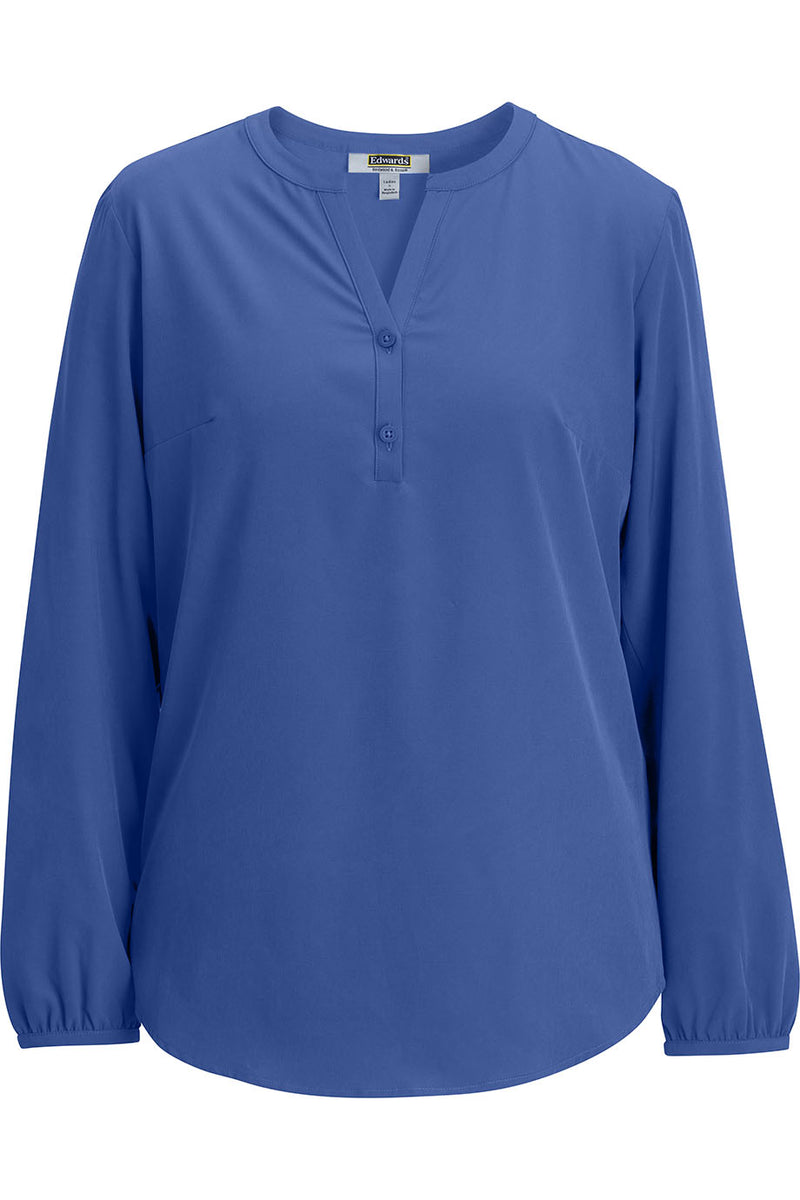 EDWARDS OPEN V NECK LADIES BLOUSE