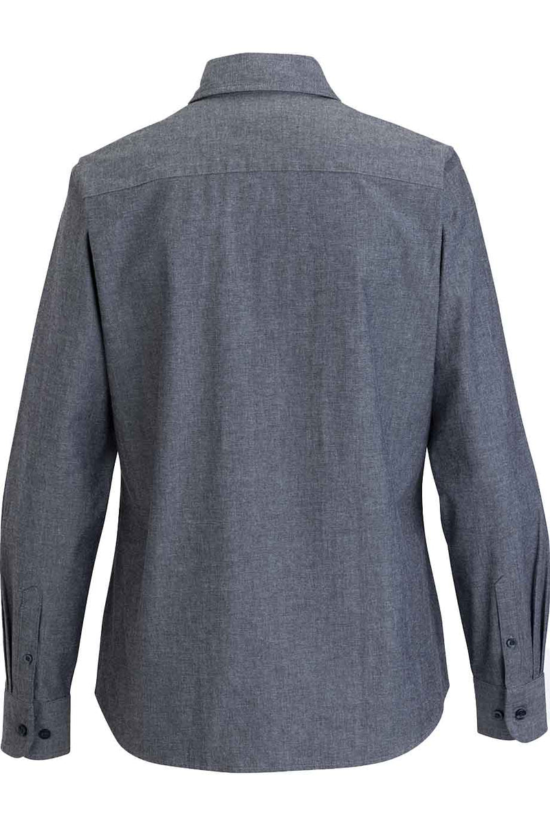 EDWARDS CHAMBRAY LONG SLEEVE LADIES SHIRT